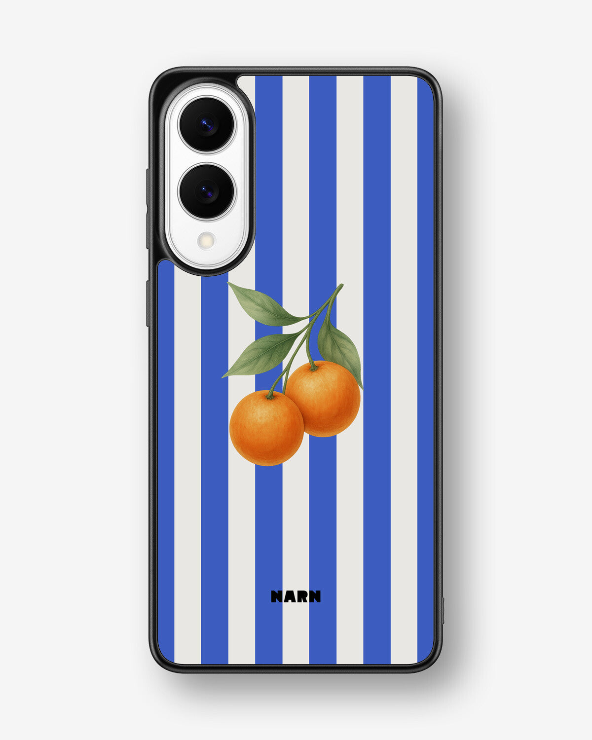 Samsung Galaxy S25 Edge Hard Case – Orange Stripes - View 1