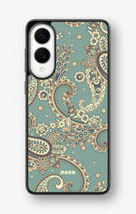 Samsung Galaxy S25 Edge Hard Case – Paisley Green - View 1