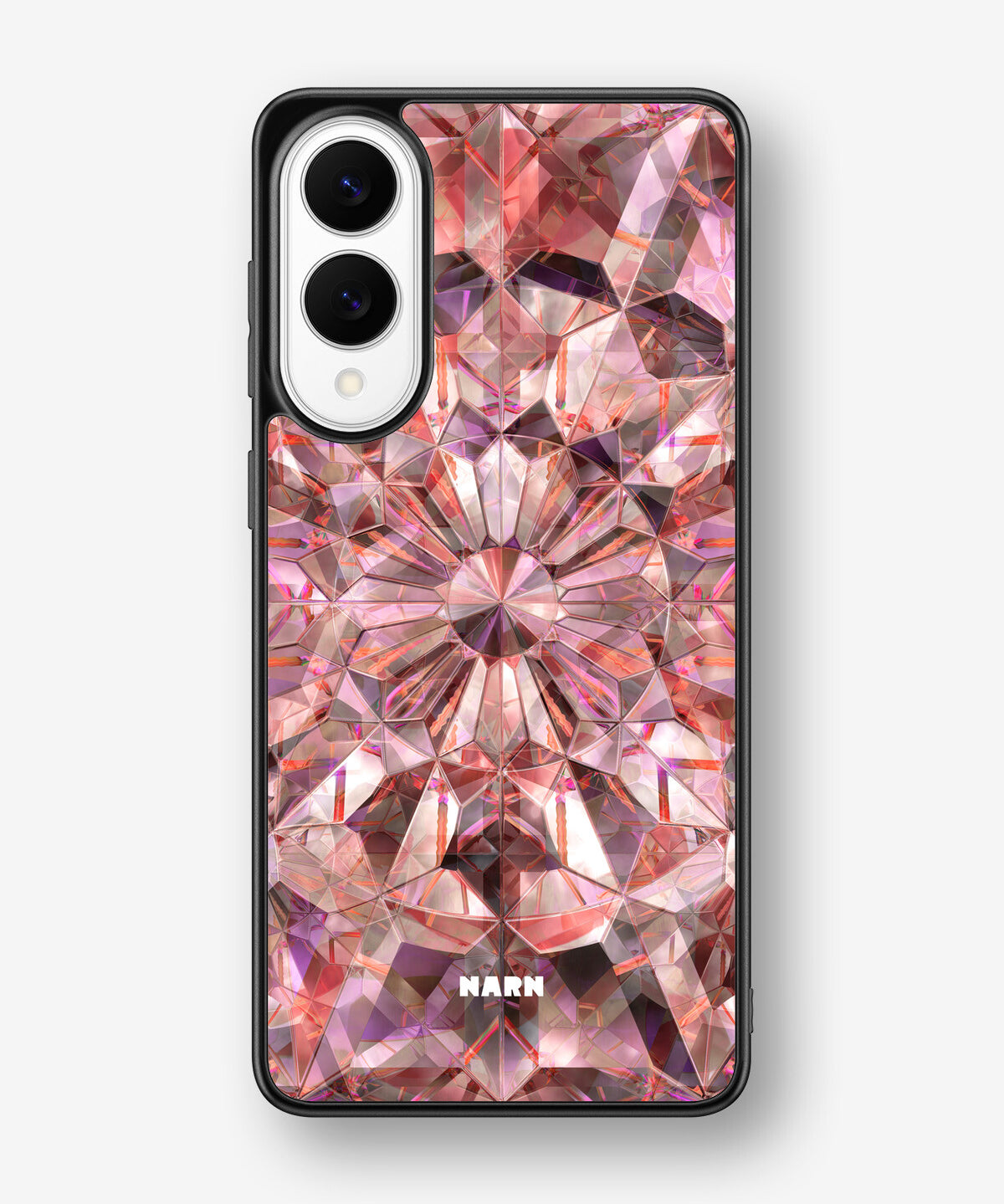 Samsung Galaxy S25 Edge Hard Case – Pink Crystals - View 1