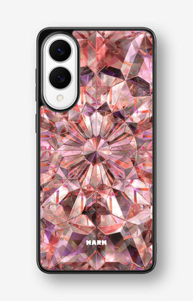 Samsung Galaxy S25 Edge Hard Case – Pink Crystals - View 1