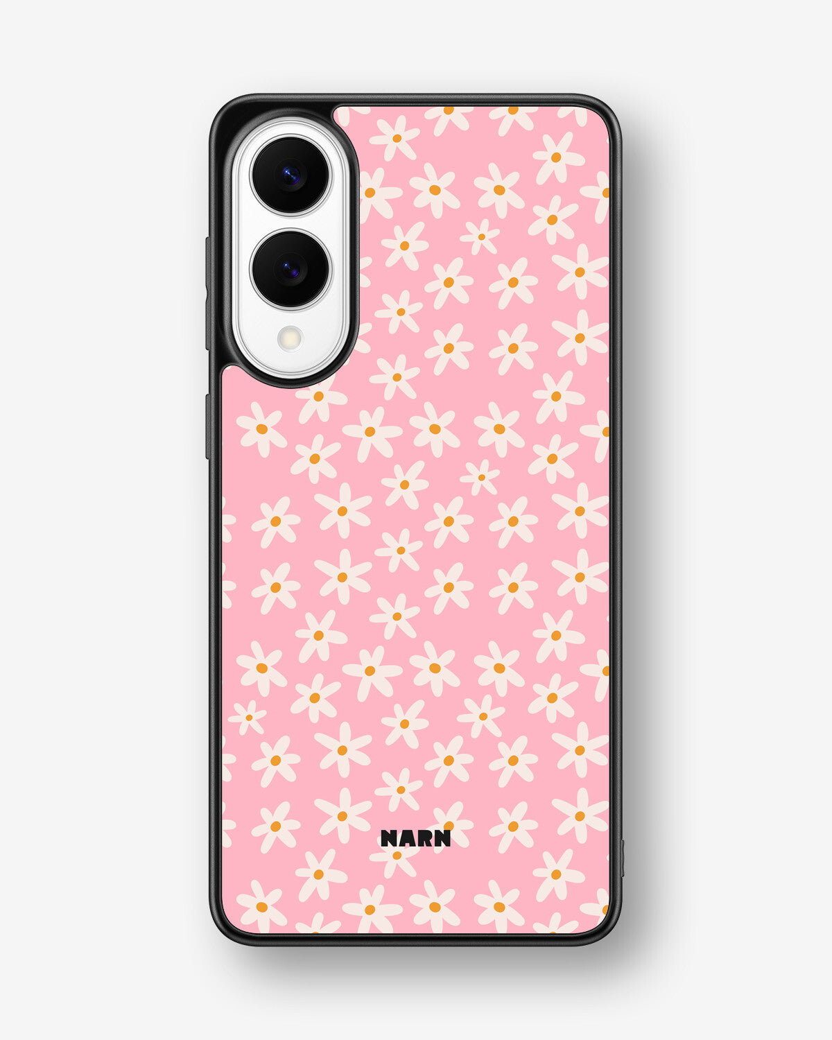 Samsung Galaxy S25 Edge Hard Case – Pink Daisy - View 1