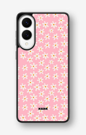 Samsung Galaxy S25 Edge Hard Case – Pink Daisy - View 1
