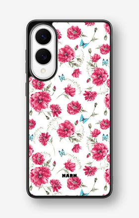 Samsung Galaxy S25 Edge Hard Case – Poppies in Bloom - View 1