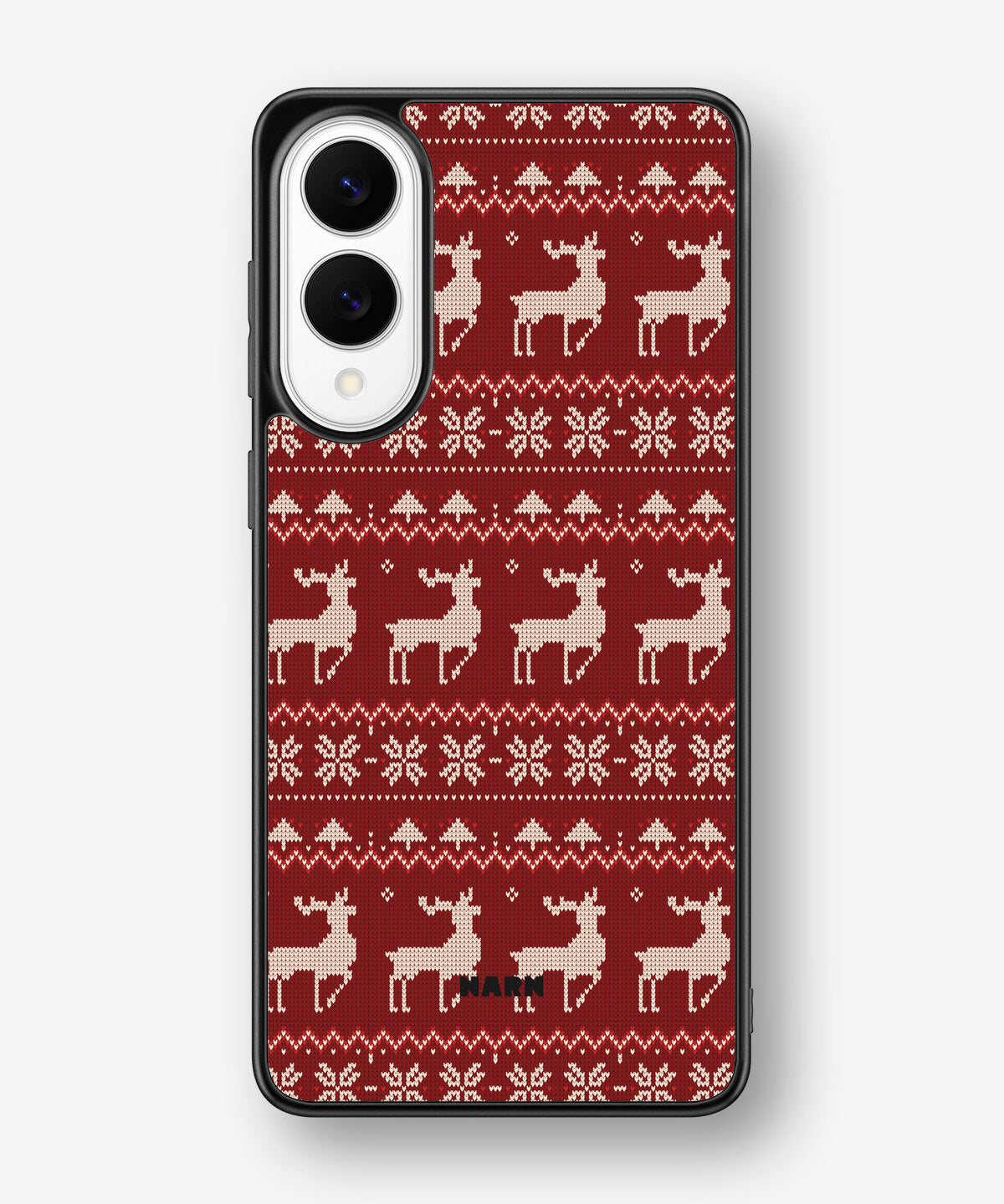 Samsung Galaxy S25 Edge Hard Case – Reindeer Knit - View 1