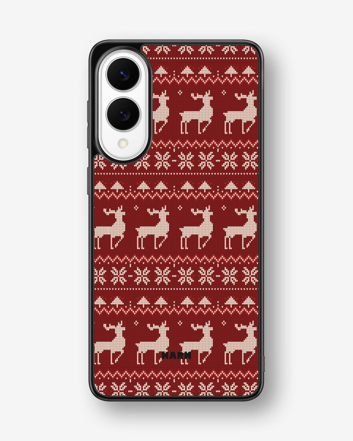 Samsung Galaxy S25 Edge Hard Case – Reindeer Knit - View 1
