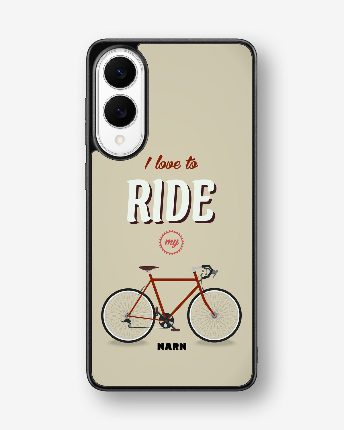 Samsung Galaxy S25 Edge Hard Case – Ride My Bicycle - View 1