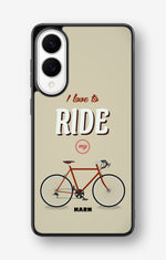 Samsung Galaxy S25 Edge Hard Case – Ride My Bicycle - View 1