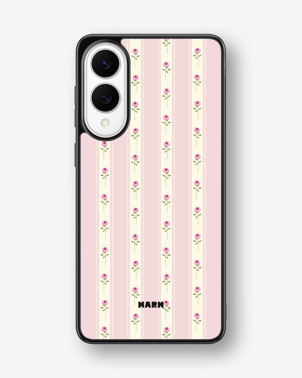 Samsung Galaxy S25 Edge Hard Case – Rose Lines - View 1
