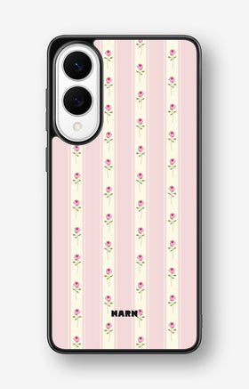 Samsung Galaxy S25 Edge Hard Case – Rose Lines - View 1