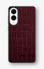 Samsung Galaxy S25 Edge Hard Case – Rouge Croc - View 1