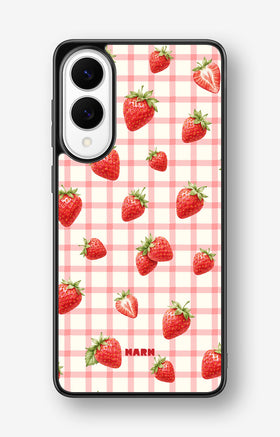 Samsung Galaxy S25 Edge Hard Case – Strawbella - View 1