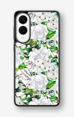 Samsung Galaxy S25 Edge Hard Case – White Bloom - View 1