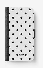 Samsung Galaxy S25 Edge Wallet Case - Mono Dots - View 1