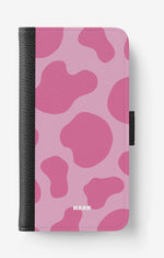 Samsung Galaxy S25 FE Wallet Case - Pink Moo - View 1