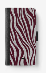 Samsung Galaxy S25 FE Wallet Case - Velvet Zebra - View 1