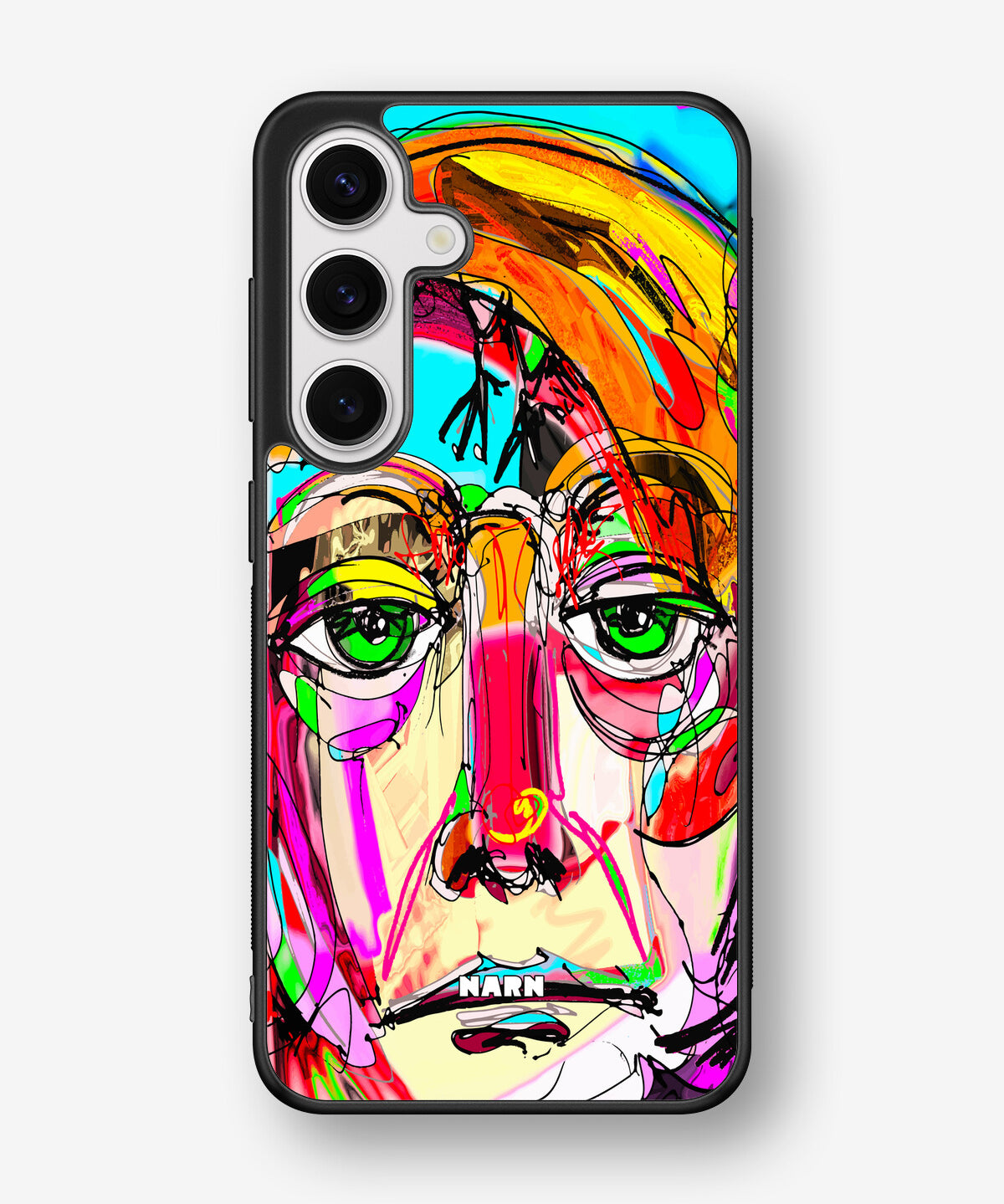 Samsung Galaxy S25 Hard Case – Abstract Portrait - View 1