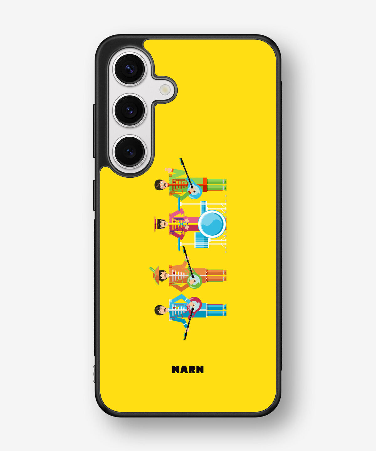 Samsung Galaxy S25 Hard Case – Beatles Yellow - View 1