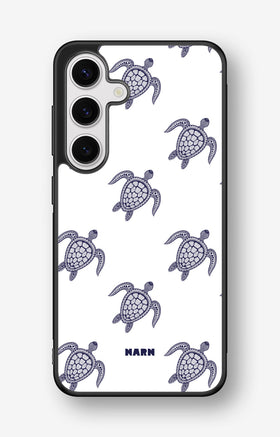 Samsung Galaxy S25 Hard Case – Blue Turtles - View 1