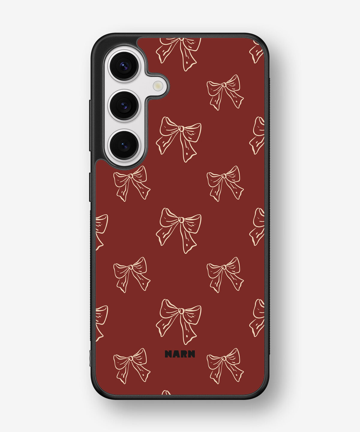 Samsung Galaxy S25 Hard Case – Cherry Bows - View 1