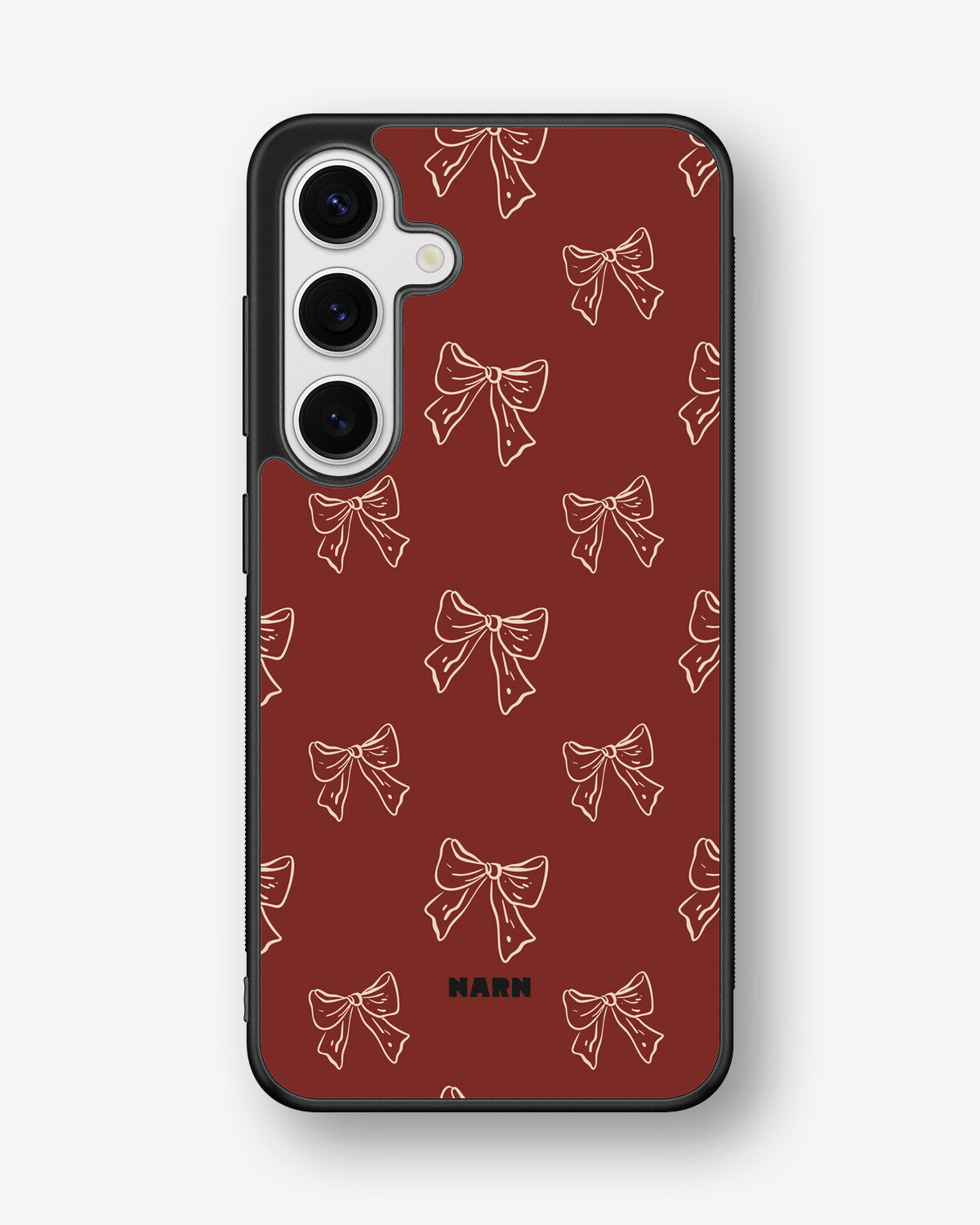 Samsung Galaxy S25 Hard Case – Cherry Bows - View 1