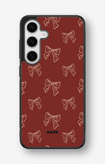 Samsung Galaxy S25 Hard Case – Cherry Bows - View 1