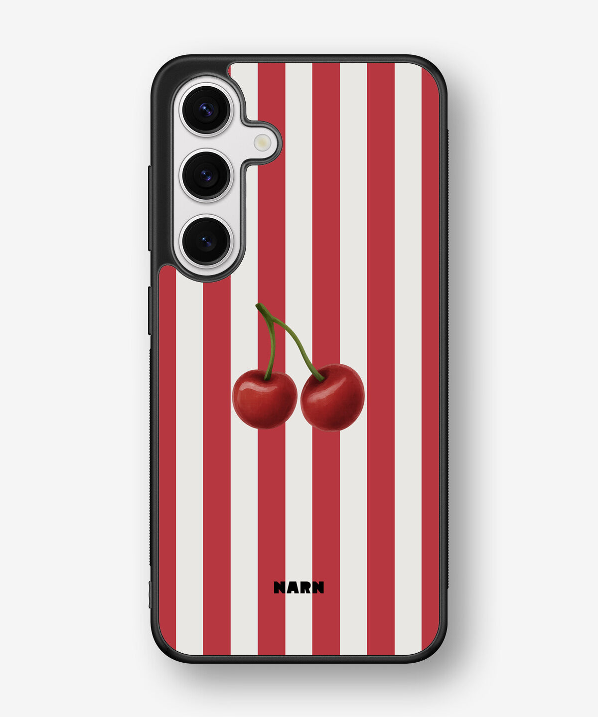 Samsung Galaxy S25 Hard Case – Cherry Stripes - View 1