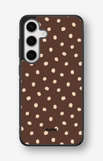 Samsung Galaxy S25 Hard Case – Choco Dots - View 1