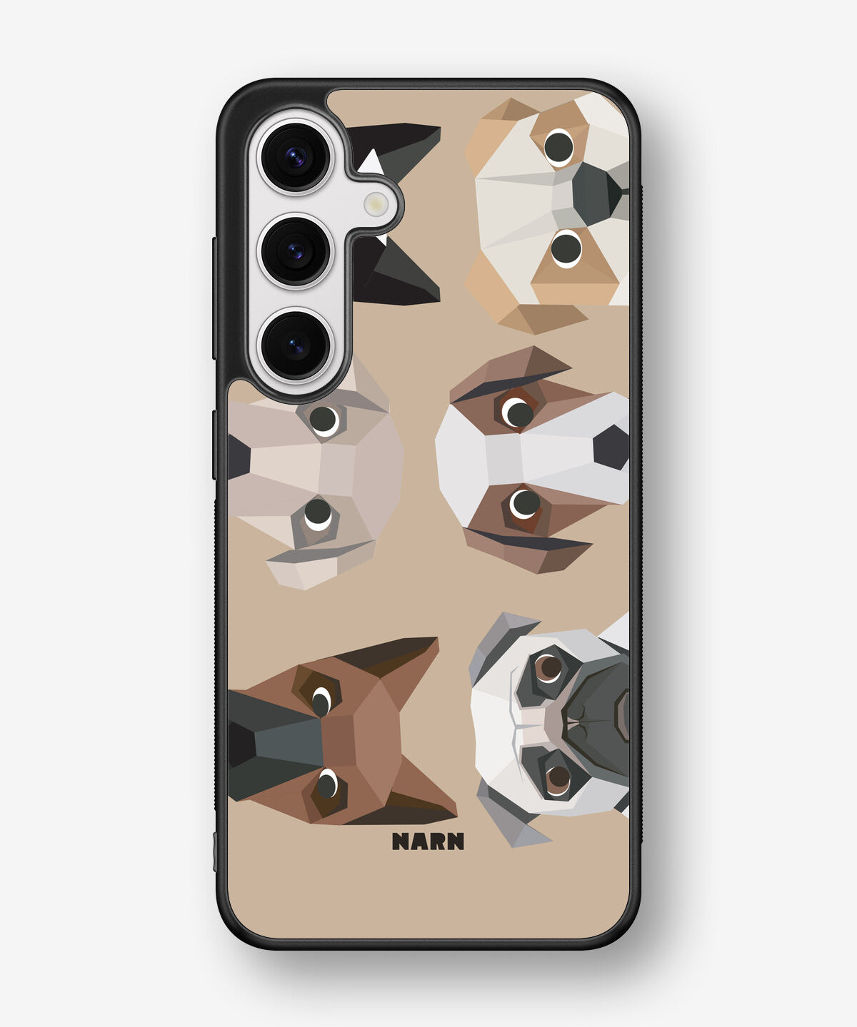 Samsung Galaxy S25 Hard Case – Cute Dogs - View 1