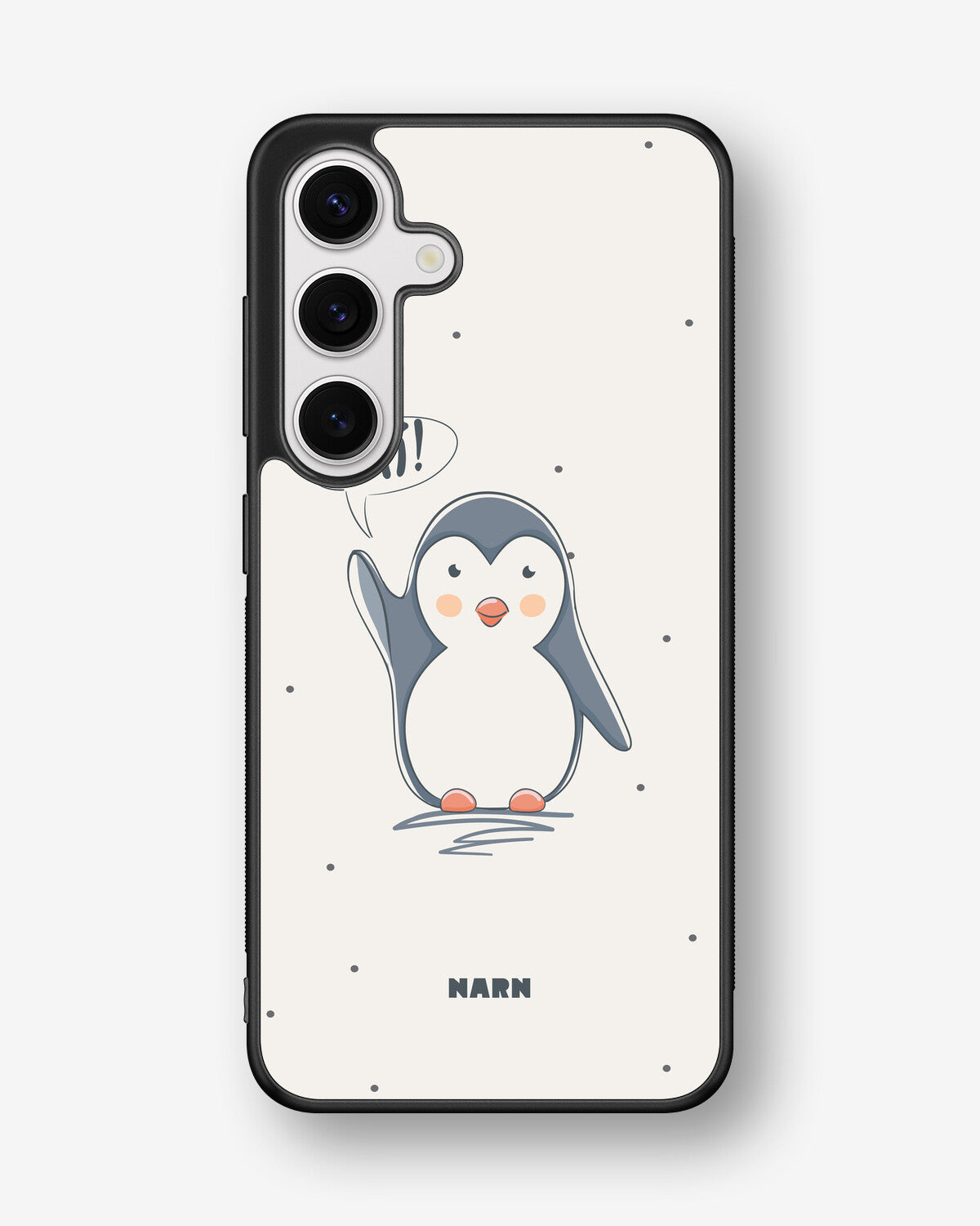 Samsung Galaxy S25 Hard Case – Cute Penguin - View 1