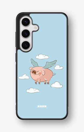 Samsung Galaxy S25 Hard Case – Dreamy Pig - View 1