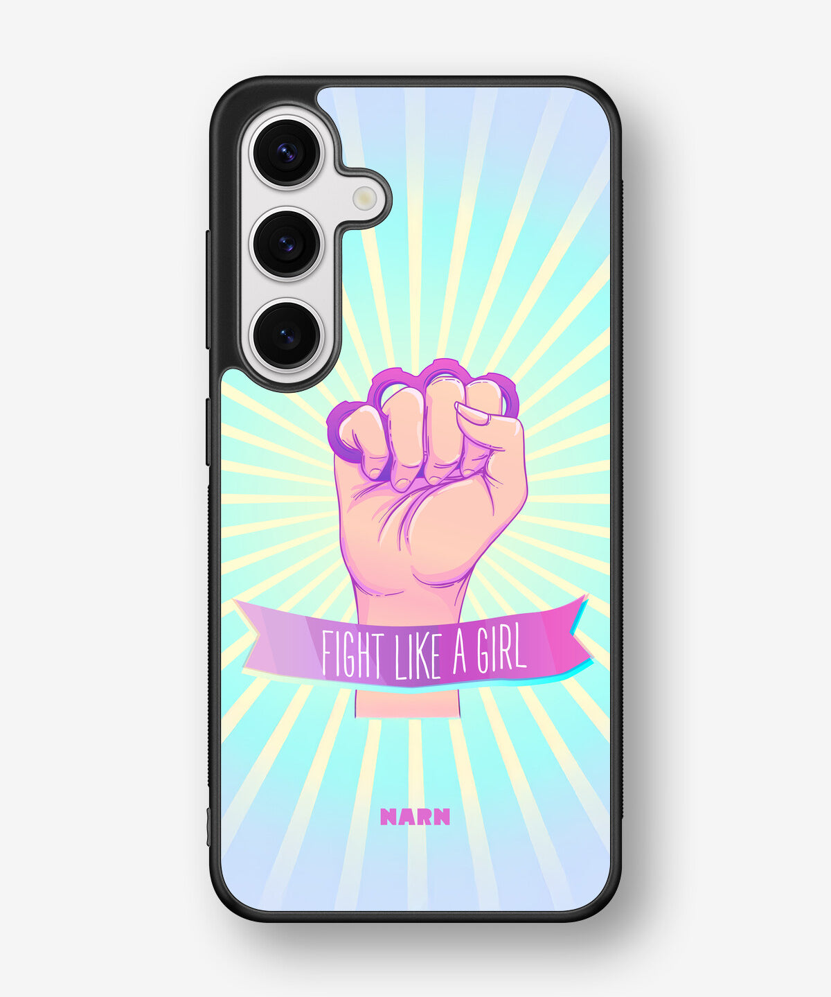 Samsung Galaxy S25 Hard Case – Fight Like A Girl - View 1