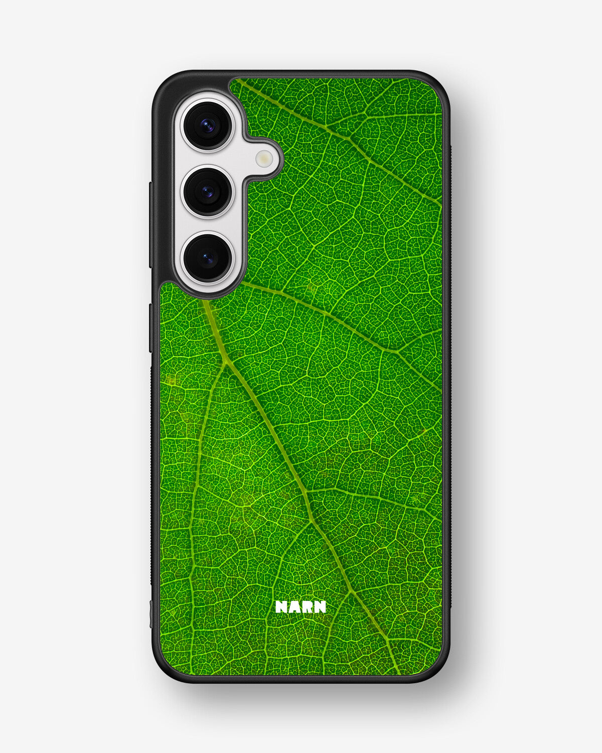 Samsung Galaxy S25 Hard Case – Green Leafy - View 1