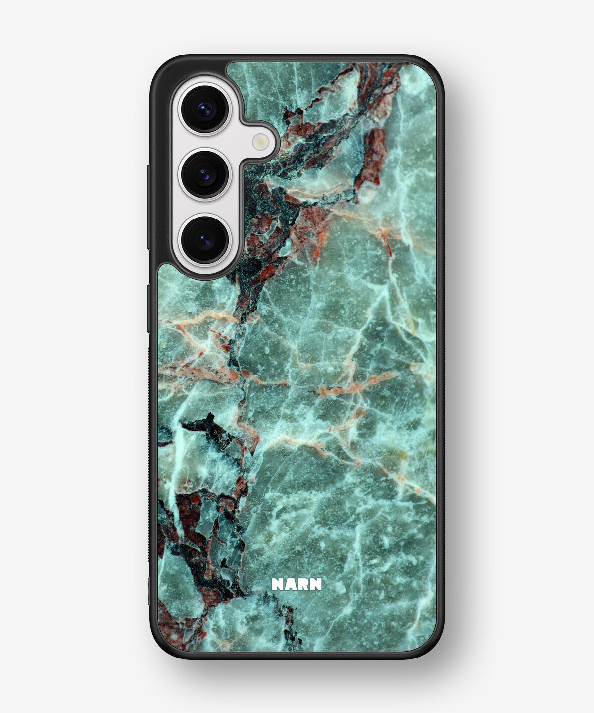 Samsung Galaxy S25 Hard Case – Green Marble - View 1
