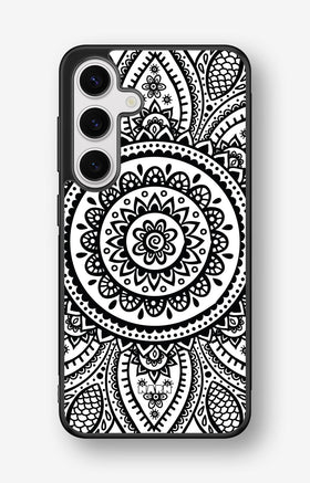 Samsung Galaxy S25 Hard Case – Henna Mandala - View 1