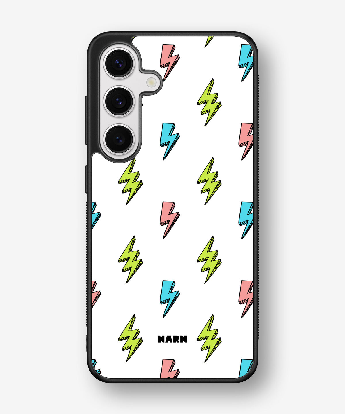 Samsung Galaxy S25 Hard Case – Lightning Bolts - View 1