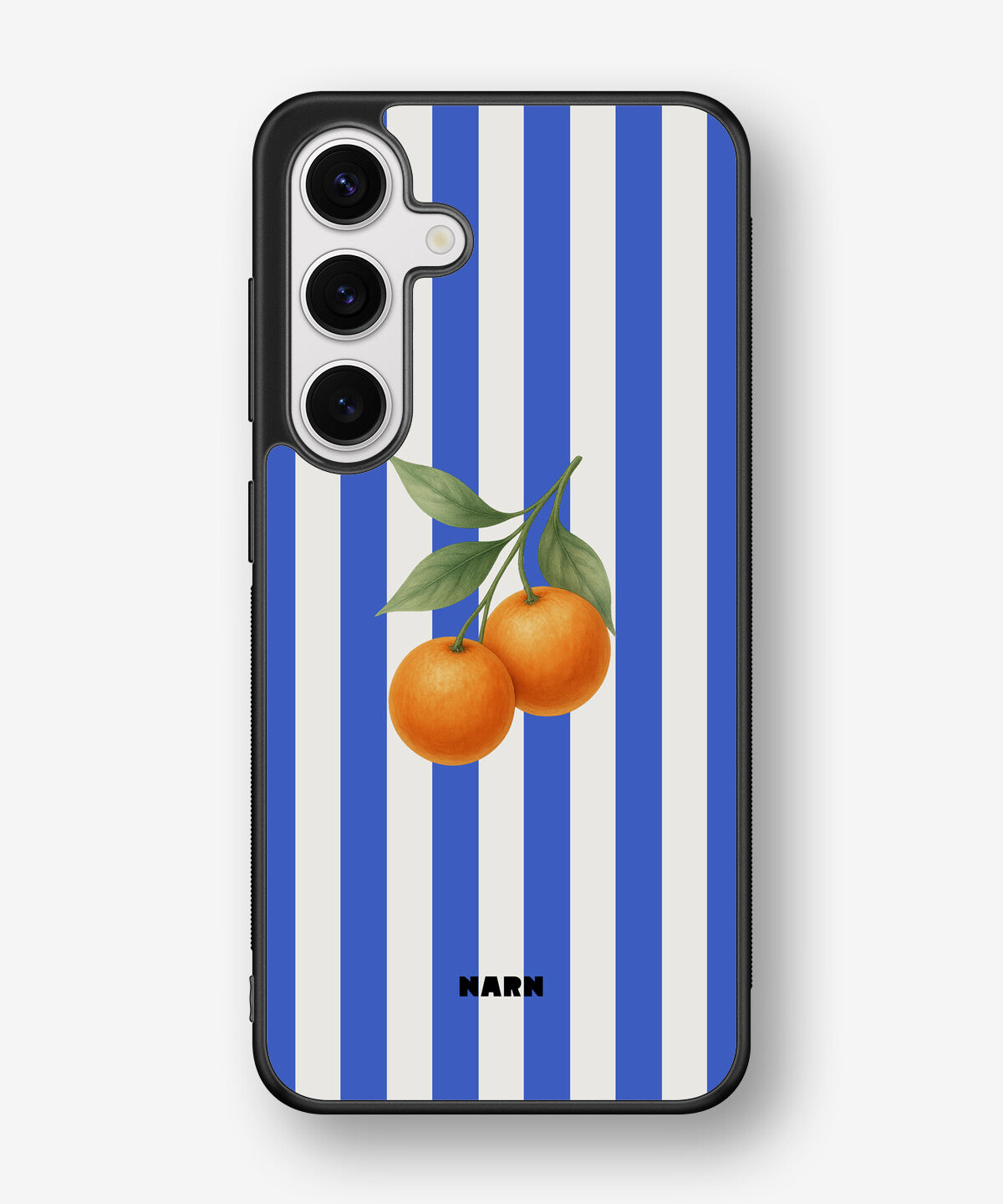 Samsung Galaxy S25 Hard Case – Orange Stripes - View 1