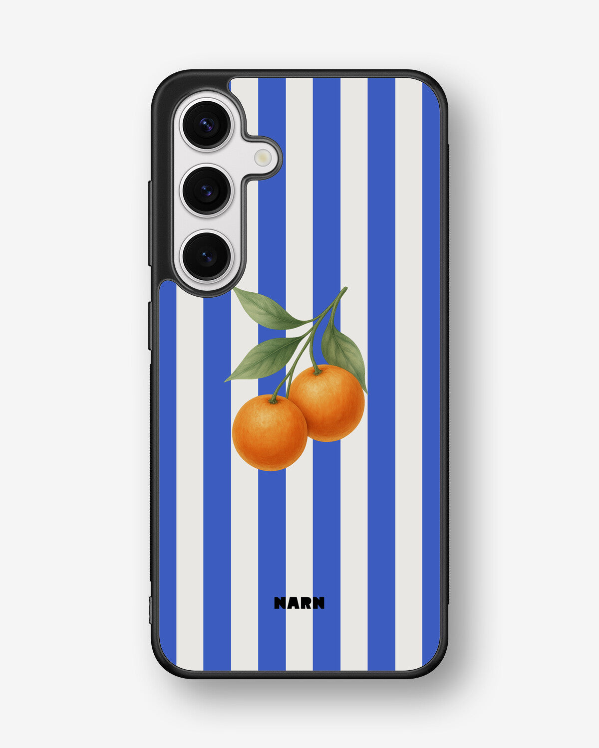 Samsung Galaxy S25 Hard Case – Orange Stripes - View 1