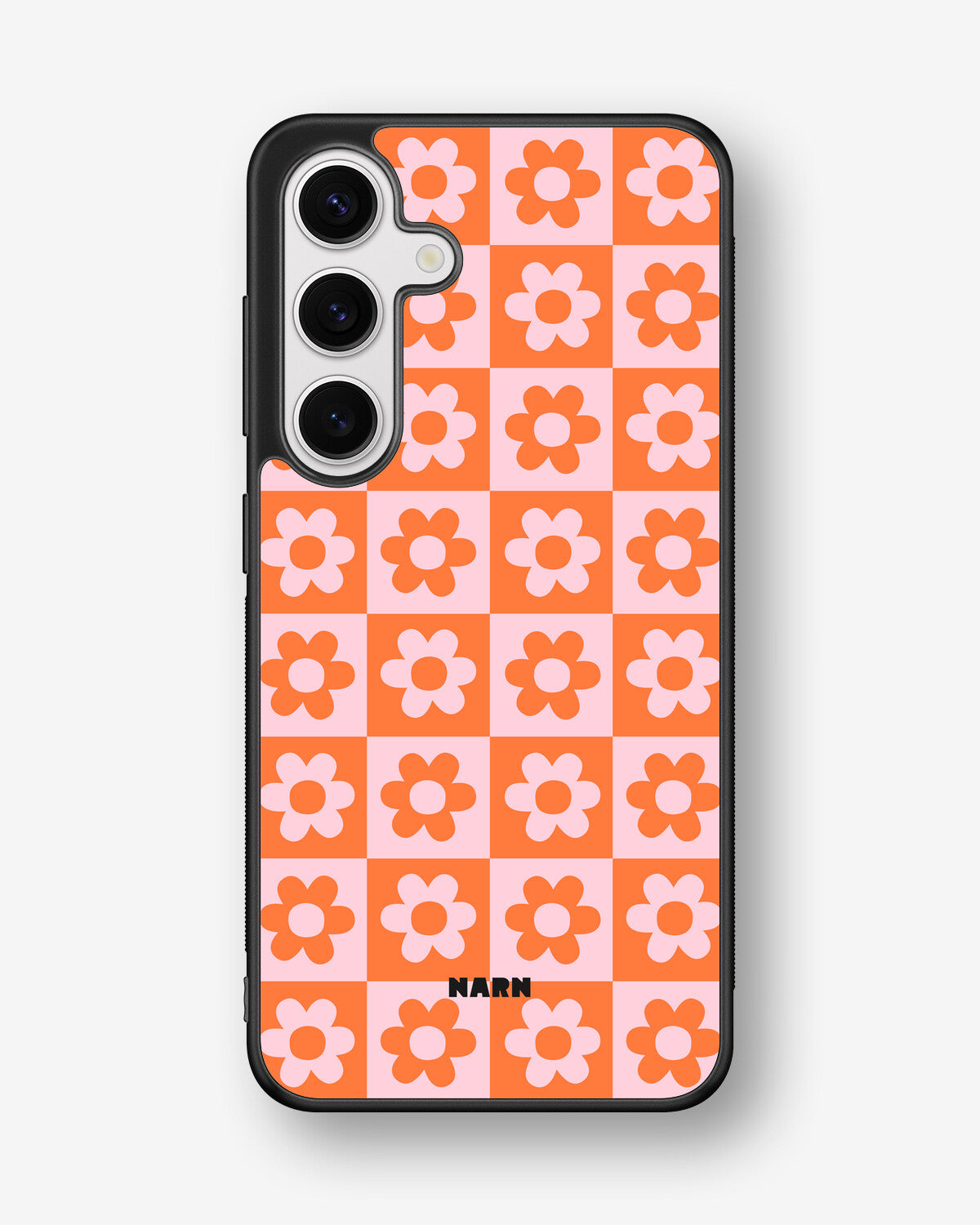 Samsung Galaxy S25 Hard Case – Peach Petals - View 1