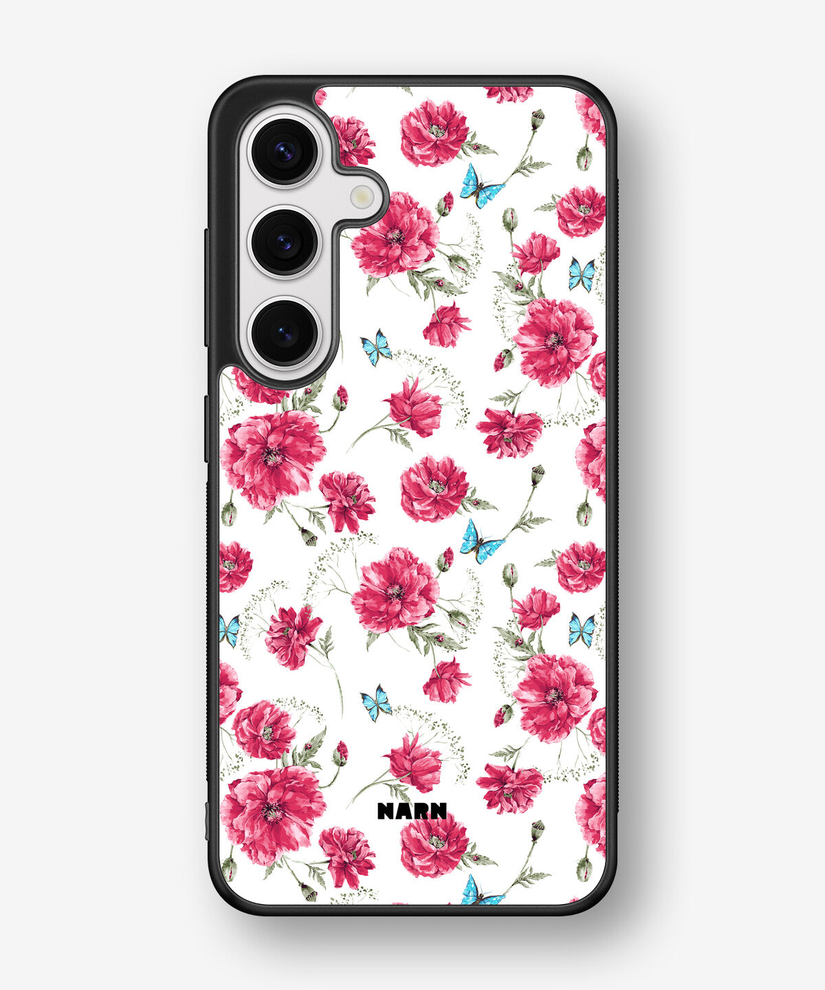 Samsung Galaxy S25 Hard Case – Poppies in Bloom - View 1