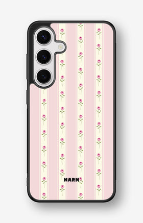 Samsung Galaxy S25 Hard Case – Rose Lines - View 1