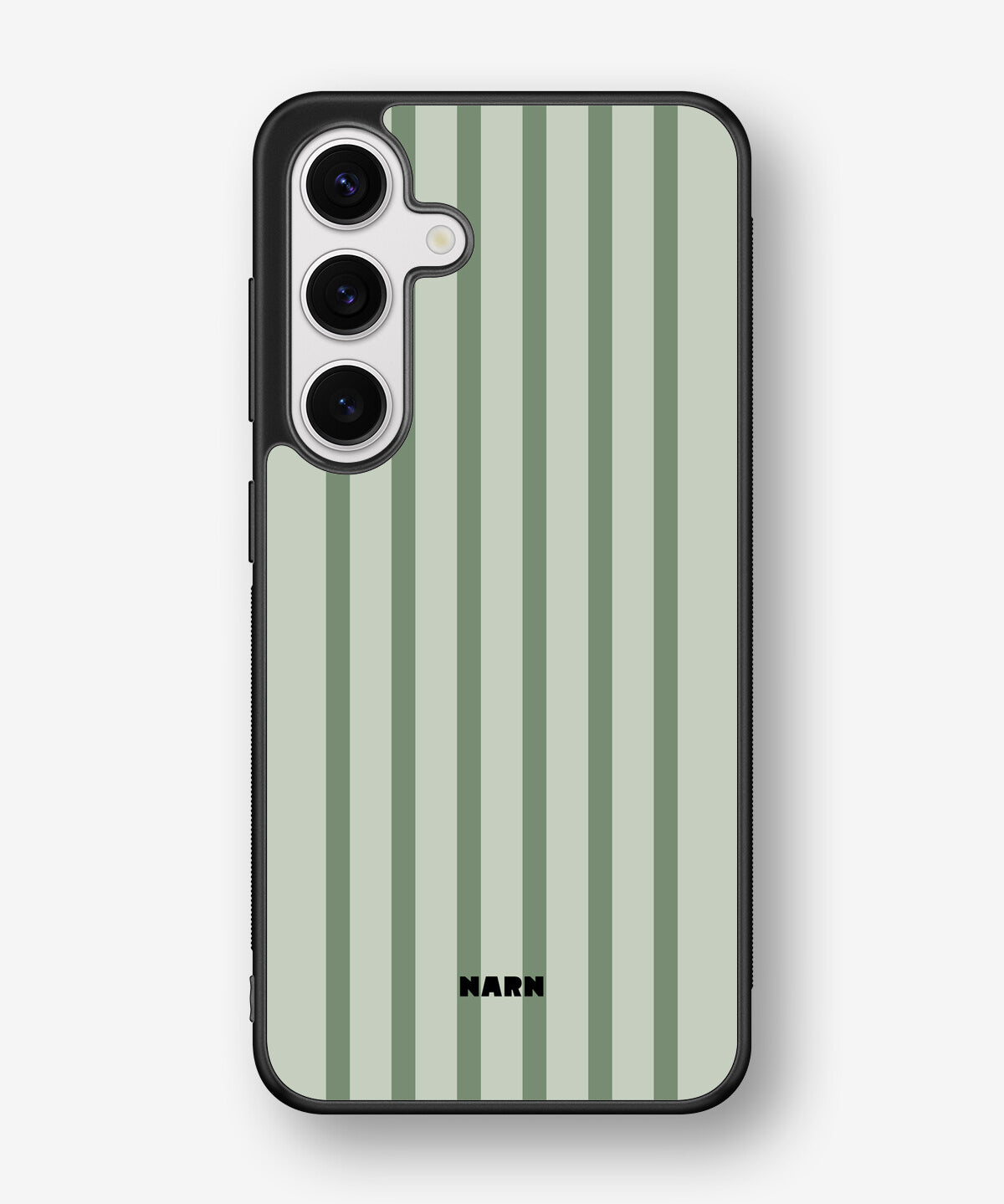 Samsung Galaxy S25 Hard Case – Sage Stripes - View 1