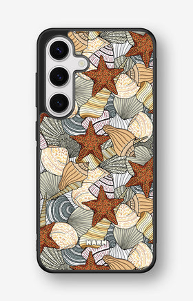Samsung Galaxy S25 Hard Case – Sea Shells - View 1