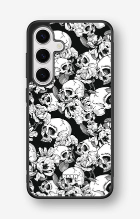 Samsung Galaxy S25 Hard Case – Skull Garden - View 1