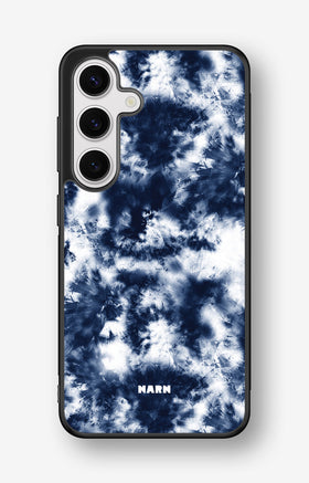 Samsung Galaxy S25 Hard Case – Tie Dye Blue - View 1