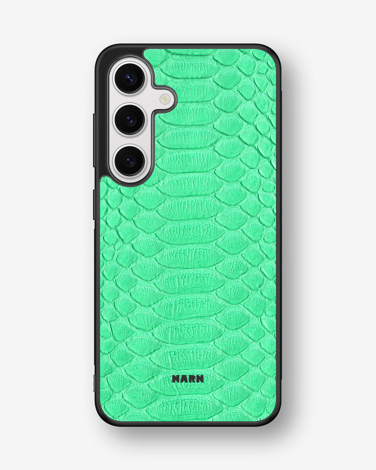Samsung Galaxy S25 Hard Case – Turquoise Snake - View 1