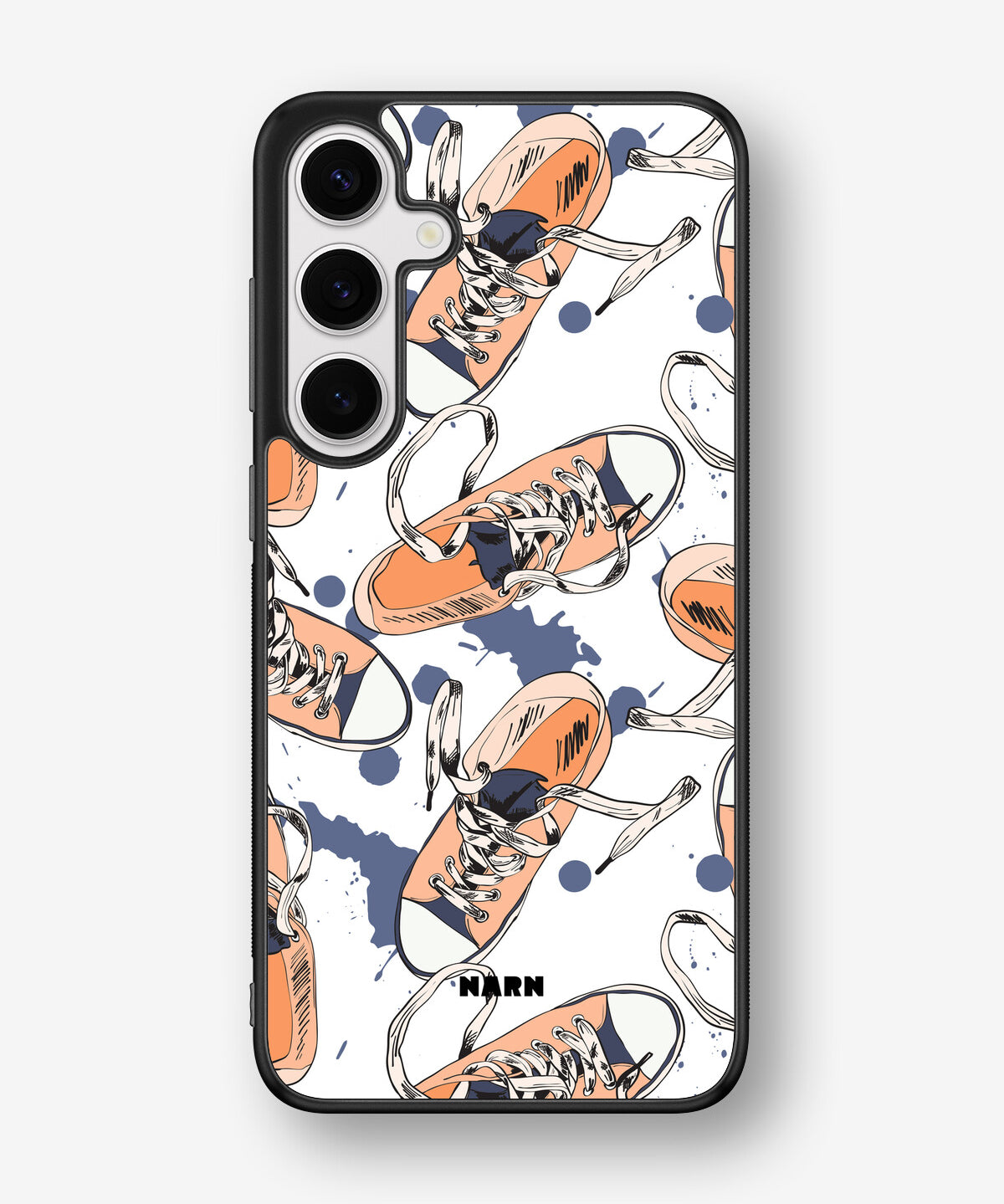 Samsung Galaxy S25 Plus Hard Case – Apricot Sneakers - View 1