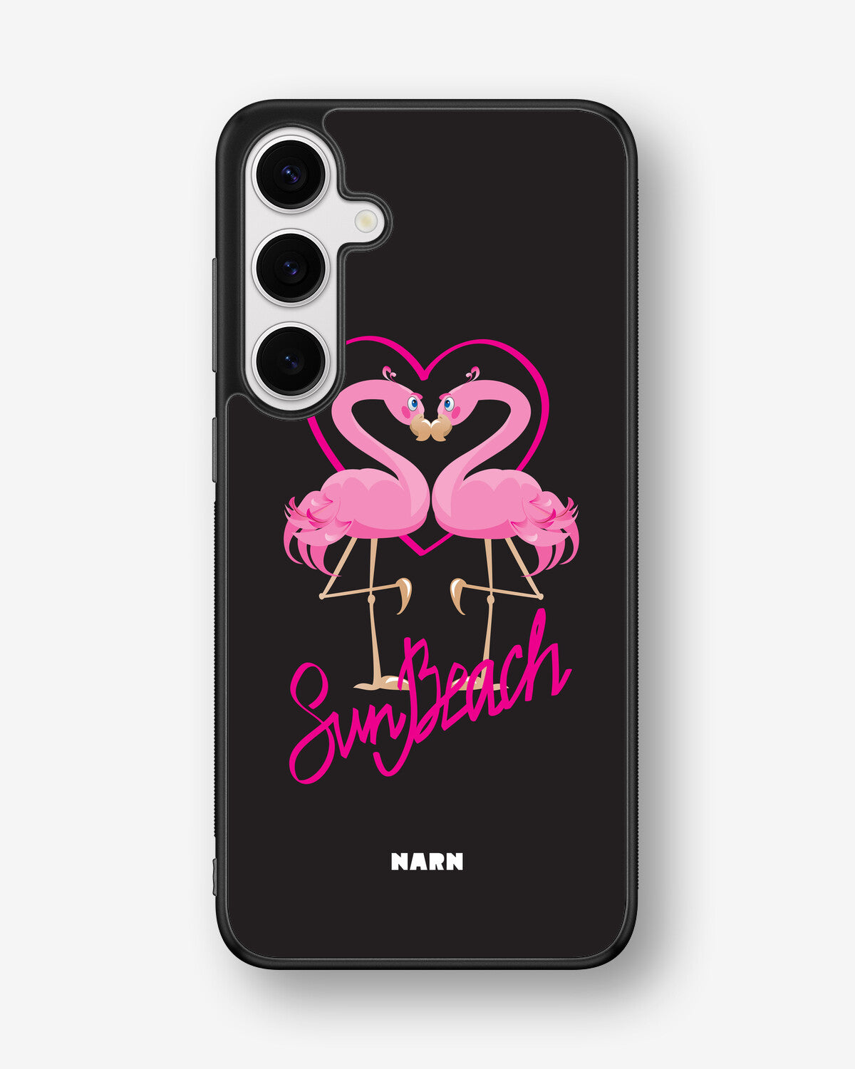 Samsung Galaxy S25 Plus Hard Case – Beach Flamingo - View 1
