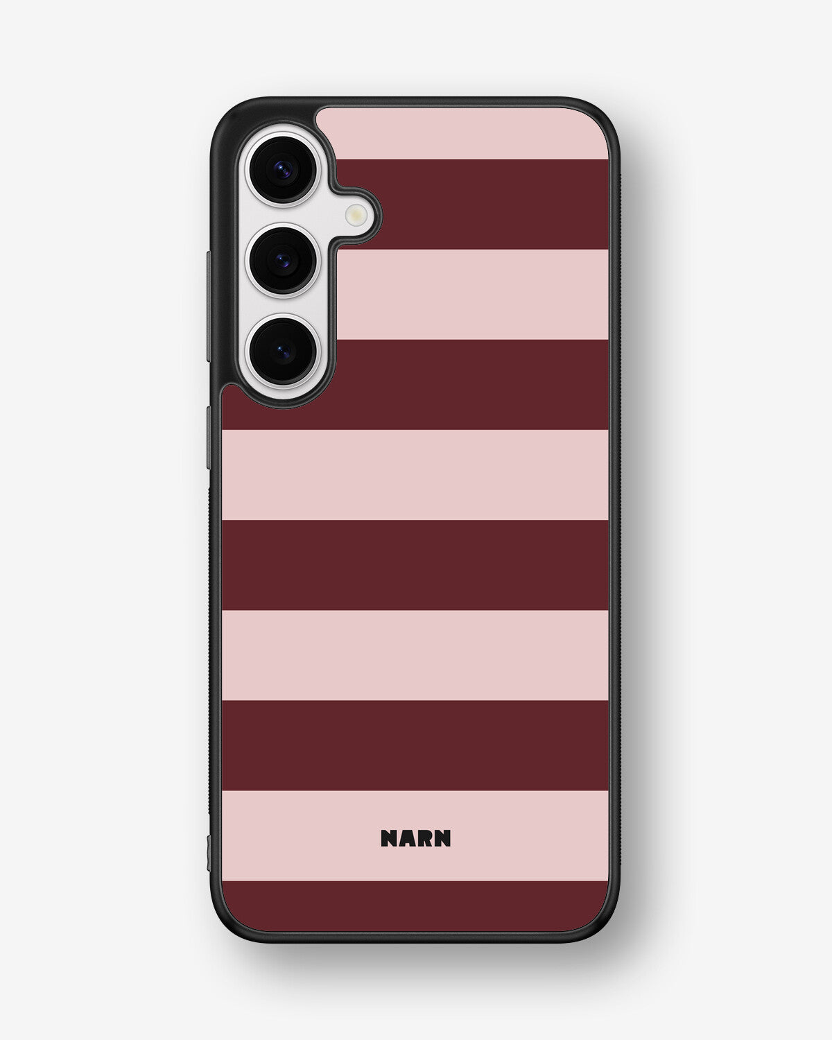 Samsung Galaxy S25 Plus Hard Case – Cranberry Stripe - View 1