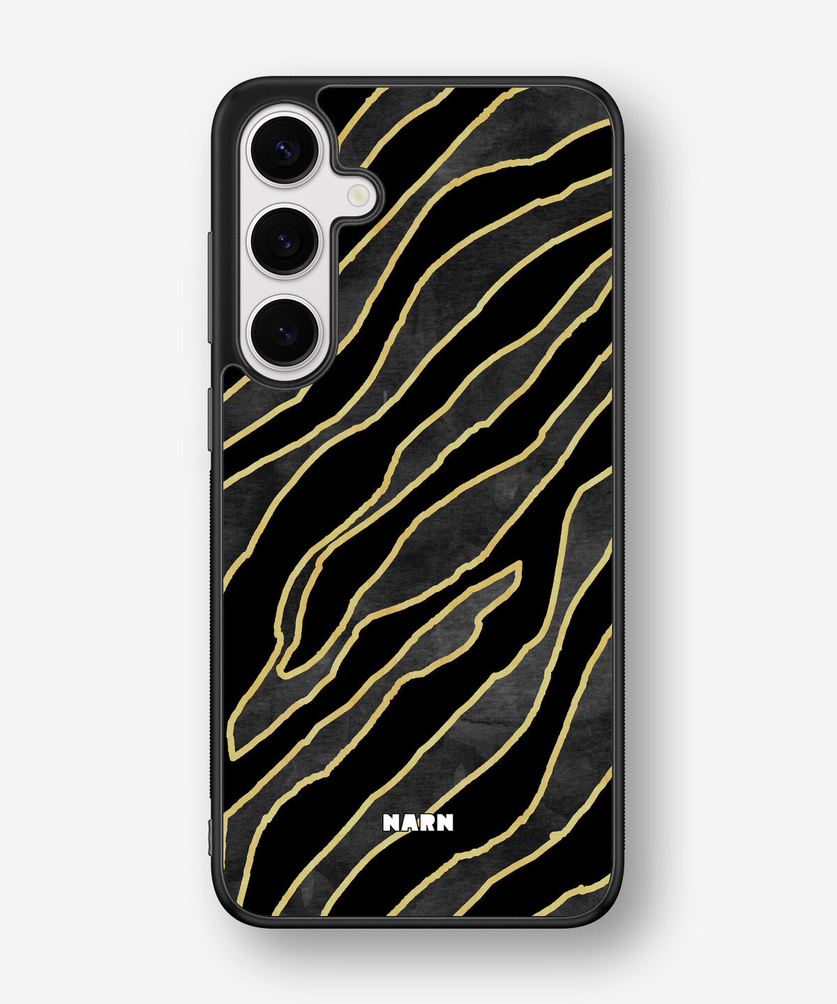 Samsung Galaxy S25 Plus Hard Case – Golden Zebra - View 1