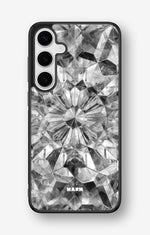 Samsung Galaxy S25 Plus Hard Case – Grey Crystals - View 1